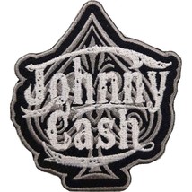 JOHNNY CASH spade 2021 WOVEN IRON/SEW ON PATCH official merchandise - $5.44