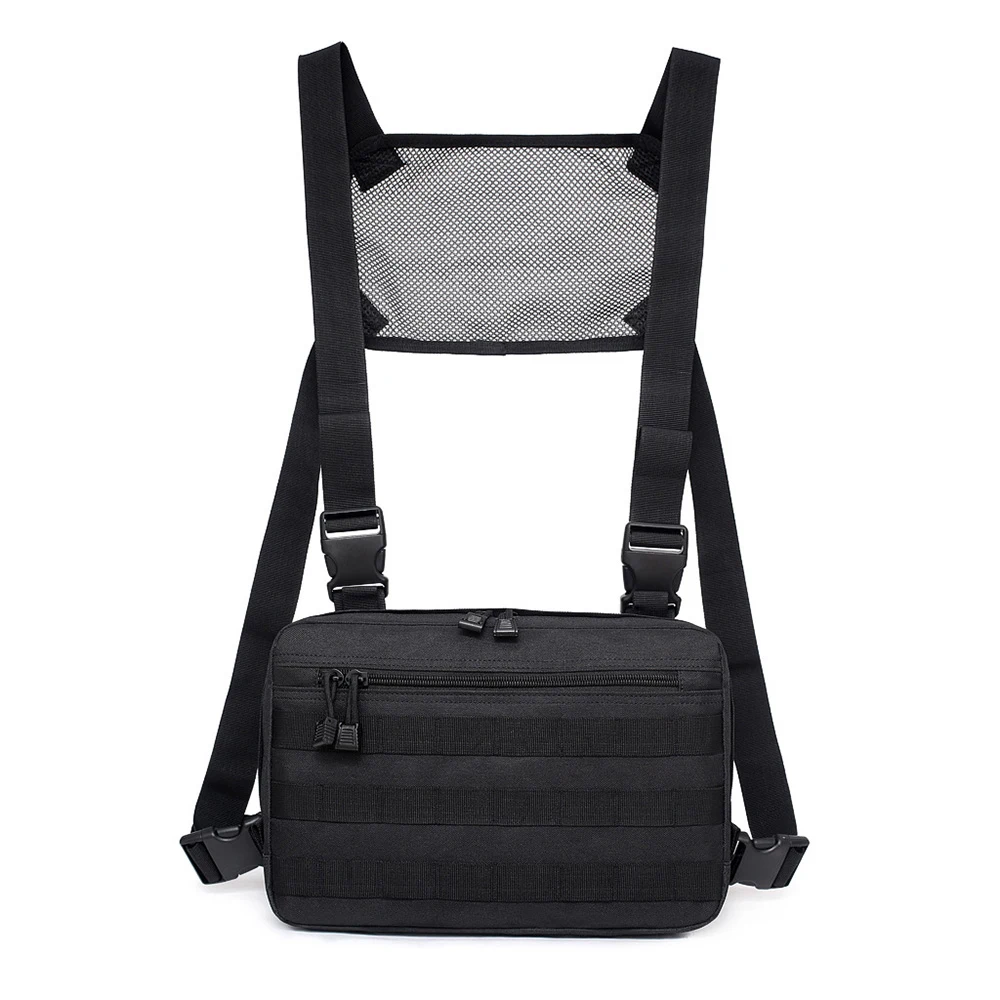 Hip Hop   Chest Bag Backpack Adjustable Multi-Functional Molle Tool Pouc... - $78.02 CAD