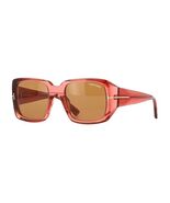 Tom Ford FT1035 72E Shiny Pink/Brown 51-20-135 Sunglasses New Authentic - $365.53 CAD