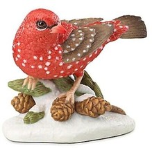 Lenox Strawberry Finch Christmas Bird 2016 Hand Painted Limited Edit. 857216 New - £62.57 GBP