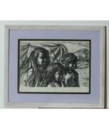 &quot;Children of Hawaii&quot; by Anthony Sidoni Pen &amp; Ink Study for Oil Painting - £1,241.63 GBP