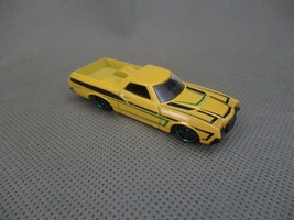 Hot Wheels 1972 Yellow  Ford Ranchero HW Off road made in 2008 Malaysia  - $7.50