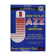 Vol. 1, How To Play Jazz &amp; Improvise (Book &amp; CD Set) Jamey Aebersold - £15.77 GBP