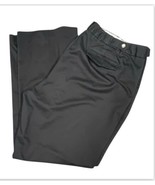 Dockers Womens Pants 20W Black Dressy Wide Leg Casual Work 40x30 - $20.45