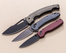 Kershaw 2042 Covalent Flipper Knife 3.2&quot; D2 Black Washed Drop Blade - £73.35 GBP