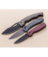 Kershaw 2042 Covalent Flipper Knife 3.2&quot; D2 Black Washed Drop Blade - £73.08 GBP