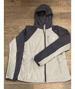 Columbia Women&#39;s Medium Full-Zip Windbreaker Blue &amp; Gray ~ Excellent Con... - $32.81 CAD