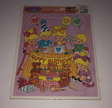 Quints Happy Birthday Vintage Frame Tray Puzzle - £5.35 GBP