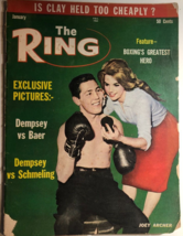 THE RING  vintage boxing magazine  January 1964 - £11.83 GBP