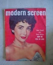 1953 Magazine Modern Screen with Liz Taylor Cover - £18.14 GBP