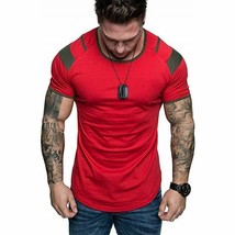  La Camisa De Manga Camiseta Corta De Algodón Para Hombres Verano Casual Moda - £25.27 GBP