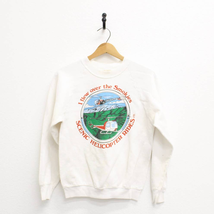 Vintage Great Smoky Mountains Helicopter Sweatshirt Medium - $65.79