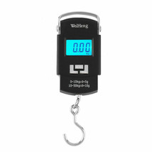 WH-A08L 50kg 5g LCD Screen Digital Hanging Scale with Backlight and Hook - £10.37 GBP