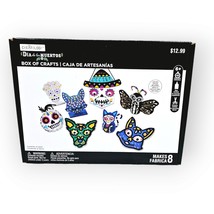 Creatology Dia de los muertos Box of Crafts Halloween Day of the Dead Ag... - $14.83