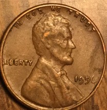 1956 Usa Lincoln Wheat One Cent Penny Coin - £1.18 GBP