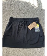 Avalanche Black Stretch Active Hiking Lightweight Skort Womens Size Large - $32.05 CAD