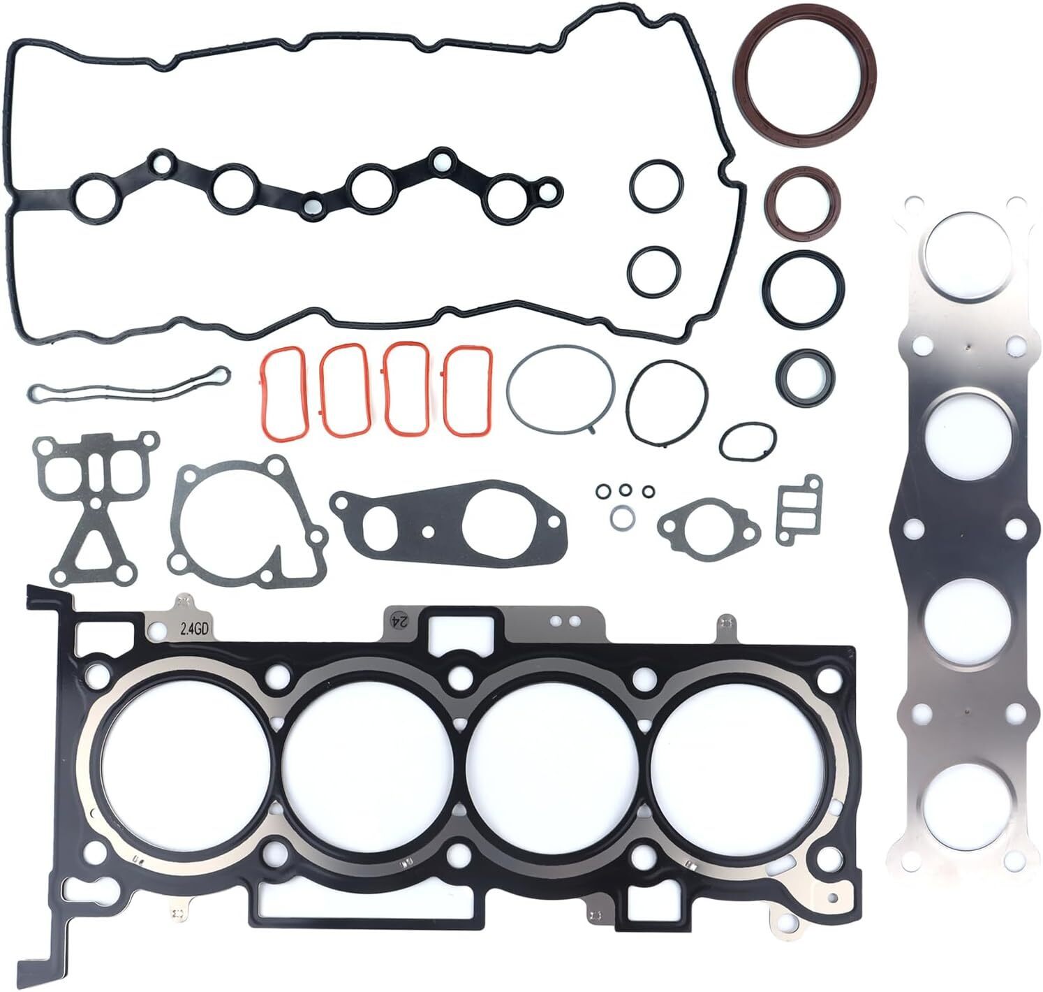 Engine Rebuild Overhaul Kit W/Crankshaft & Head Gasket Set,Connecting Rod and Item image 5