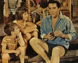 Vintage Elvis Presley magazine pinup picture Elvis with Kids - £2.85 GBP