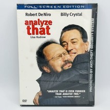 Analyze That (Dvd) Robert De Niro Full Screen Dvd Brand New Sealed - £3.98 GBP