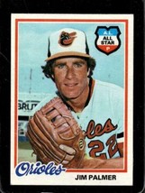 1978 Topps #160 Jim Palmer Ex Orioles Hof *X99213 - £2.51 GBP