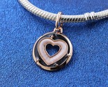 2024 Release Rose gold-plated ME Hearts Medallion Dangle Charm Fit ME/Mo... - $14.60
