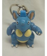 Vintage 1999 Nintendo POKEMON NIDOQUEEN KEYCHAIN 2&quot; Figure Original Burg... - $282.14 MXN