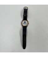Vintage Penn State Watch Men's Gold-Tone Leather Wrist Band “As Is”