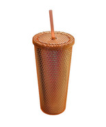 Studded Bling Diamond Tumbler Glitter Water Bottle W/Straw. 24 Oz - $15.72