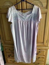 Vanity fair nightgown soft lavender Tye dye women’s size XXL - £19.60 GBP