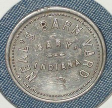 1920 1930 Trade Token Coin Neal&#39;s Barnyard Gary Indiana Stripper Club Tavern Vtg - £1,100.93 GBP