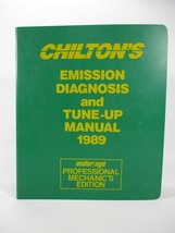 1989 Chilton’s Emissions Diagnosis &amp; Tune Up Manual Domestic &amp; Import - $12.99