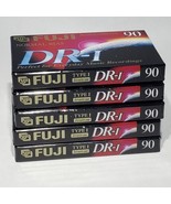 Lot of 5 Fuji DR-I Normal Bias Type I 90 Minutes Audio Cassettes Sealed - £8.75 GBP