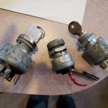 NICE Pollack Yale Cole Forklift Ignition Switch LOT Of 3  with keys 5 pin - £36.35 GBP