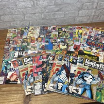 Lot of 45 80s Marvel Comics! Various Years! 70s-80s Punisher Hulk Spider... - $84.65