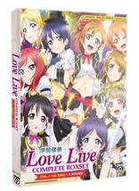 Love Live! Complete Boxset (1-102 &amp; 2 Movie) Anime DVD [English Dub] [Free Gift] - £34.36 GBP