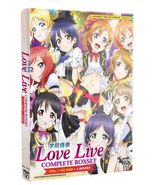 Love Live! Complete Boxset (1-102 &amp; 2 Movie) Anime DVD [English Dub] [Fr... - £33.80 GBP