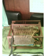 Antique/Vtg Loom Weave Table Top The Handcrafters Waupun, Wis. Project S... - £235.68 GBP