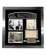 Al Capone Original 1929 Philadelphia Prison Sentence Document Framed Maf... - £13,038.34 GBP