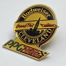 Budweiser Beer Cleveland Grand Prix IndyCar PPG Race Ohio Racing Car Lapel Pin - £6.91 GBP