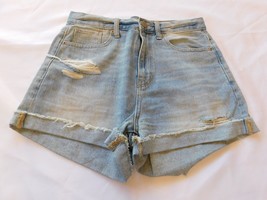 American Eagle Outfitters Ladies Women&#39;s Size 2 Destroyed Jean Shorts GUC - £19.77 GBP