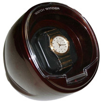  NEW Diplomat Watch Winder BROWN Color Single Automatic  With Built In I... - $59.95