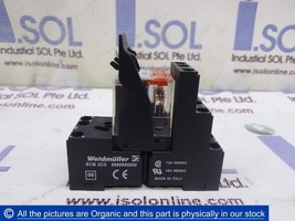 Weidmuller Rider series RCM370730 Relay with socket SCM 3CO 8690890000 - £77.07 GBP