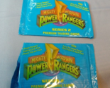 1995 Mighty Morphin Power Rangers Series 2 Premium Trading Cards 2 Seale... - $4.70