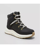 Universal Thread Women&#39;s Norah Winter Hiker Boots Size 9.5 Black New W Tags - $50.85 CAD