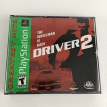 Playstation Greatest Hits Driver 2 Video Game 2 Disc Set Wheelman Vintag... - $19.75