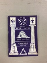 RARE Masonic Magazine THE NEW AGE Supreme Council 33 Degree April 1966 - $380.53 MXN