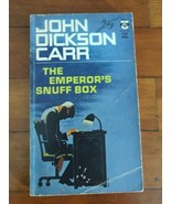 The Emperor’s Snuff Box By John Dickson Carr Berkeley Medallion PB 1964 ... - £9.17 GBP