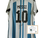 Lionel Messi Signed Autographed Argentina National Team Jersey with COA - £433.05 GBP