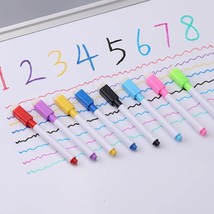 8 Colors Erasable Magnetic Whited Marker Pen Blackd Marker Chalk Gl Ceramics Off - £112.01 GBP