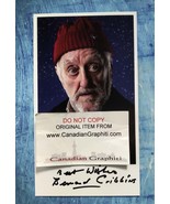 Bernard Cribbins Hand Signed Autograph Photo COA Doctor Who - $30.00